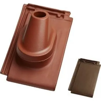 pálená krytina TONDACH Průchody střechou Planoton 11 (Figaro 11) Komplet anténní průchodka ědá engoba