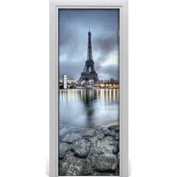 Fototapeta Fototapeta samolepící na dveře Eiffelova věž 75x205 cm