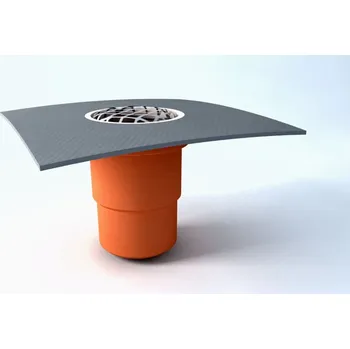 TOPWET Balkonové vpusti PVC TWB 75 PVC S