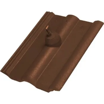 Střešní krytina BRAMAC Classic Hromosvodová taška Tmavě hnědá