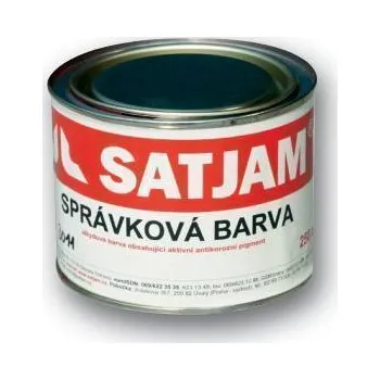 Střecha SATJAM Opravné barvy PE25 SB 250 správková barva 250ml RAL 6005 Tmavě zelená