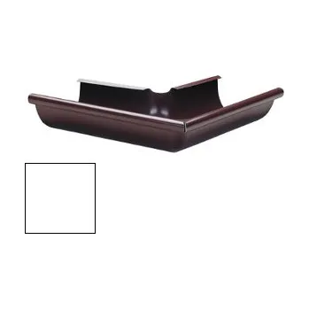 okap SATJAM Okapový systém 150 ZRO 150 žlabový roh RAL 9010 Bílá