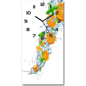 Hodiny Moderní hodiny nástěnné Pomeranče