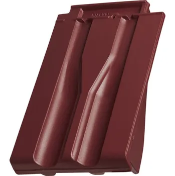 Střecha TONDACH Renoton 14 (Brněnka 14) HRANICE Okrajová taška pravá Červená Amadeus Glazura