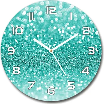 Hodiny Skleněné hodiny na stěnu Světýlka