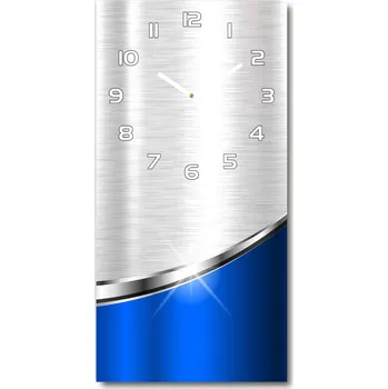 Hodiny Nástěnné hodiny Kovová abstrakce