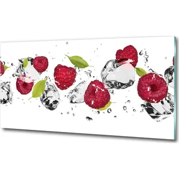 Obraz Fotoobraz na skle Malina a voda