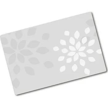 Kuchyňské prkénko Deska na krájení tvrzená Květinový vzor