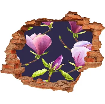 Fototapeta Nálepka díra na zeď Magnolie
