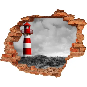 Fototapeta Fototapeta díra na zeď 3D Maják