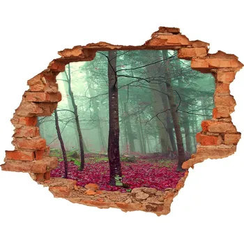 Fototapeta Samolepící díra nálepka Podzimní listí