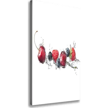 Obraz Vertikální Vertikální Foto obraz na plátně do obýváku Lesní ovoce