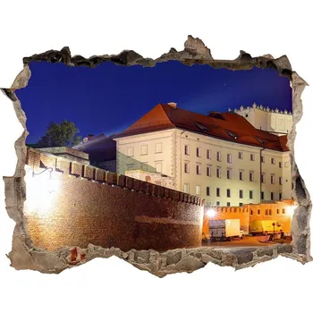 Fototapeta Fototapeta díra na zeď 3D Krakov Polsko