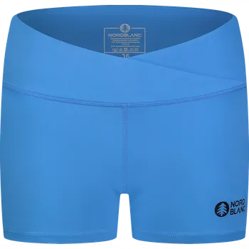 Dámské kalhoty Dámské fitness šortky NORDBLANC NBSPL8038 MODRÁ 40