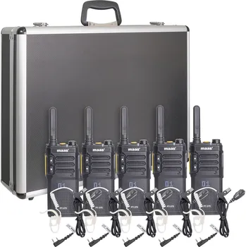 Vysílačka MAAS Elektronik Team-Set PT-375 KEP-24-VK 150111 PMR radiostanice sada 5 ks