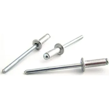 Nýt NÝTY Trhací nýt Al/St lakované 4 x 10 RAL 9005 Černa