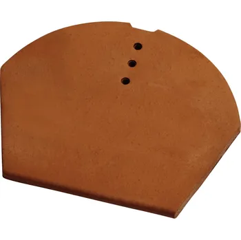 pálená krytina TONDACH Hřebenáč JIRČANY a STODO UH spodní větrací č. 5 (š. 25 cm) Měděná engoba