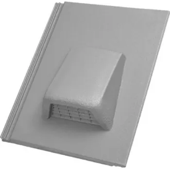 betonová krytina BRAMAC Tegalit Star Odvětrávací taška Zinkově šedá