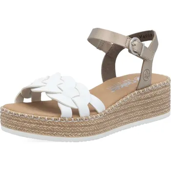 Dámské sandále Dámské sandály RIEKER V4553-80 bílá S5 43