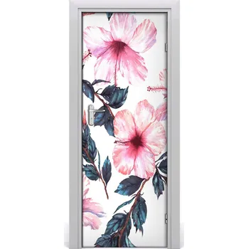 Fototapeta Samolepící fototapeta na dveře Hibiskus 95x205 cm
