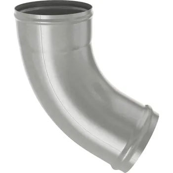 okap OKAPY Pozinkované svody 120 mm Výtokové koleno cínované