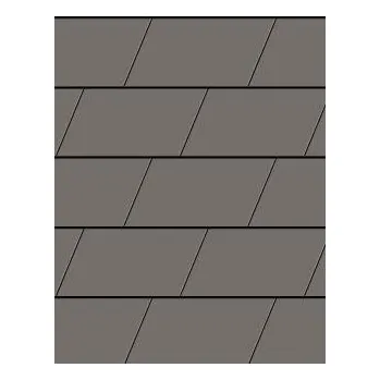 PREFA Falcovaný šindel 420x240 Základní šablona hladký P.10 Tmavě šedá