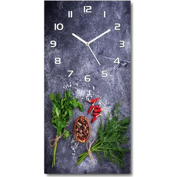 Hodiny Nástěnné hodiny Bylinky a koření