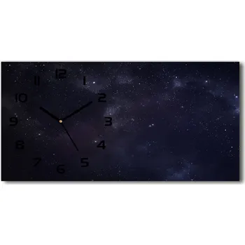 Hodiny Skleněné hodiny na stěnu tiché Hvězdokupy