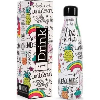 Termoska Termoska duhový jednorožec stay wild 500 ml