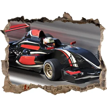 Fototapeta Foto fotografie díra na zeď Formule 1