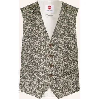 Pánská vesta Cg - Club Of Gents Pánská Obleková Vesta Slim Fit, zelená /...