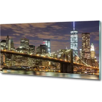Obraz Foto obraz fotografie na skle Brooklynský most
