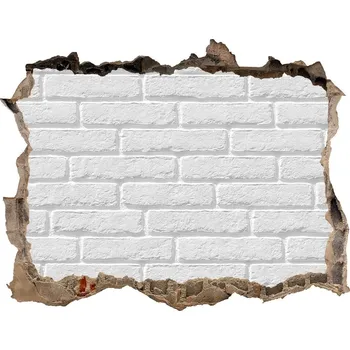 Fototapeta Fotoobraz díra na stěnu Zděná zeď