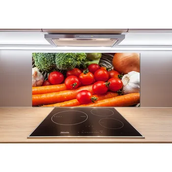 Obklad Skleněný panel do kuchyně Zelenina