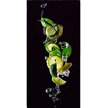 Hodiny Nástěnné hodiny Limetka a citron