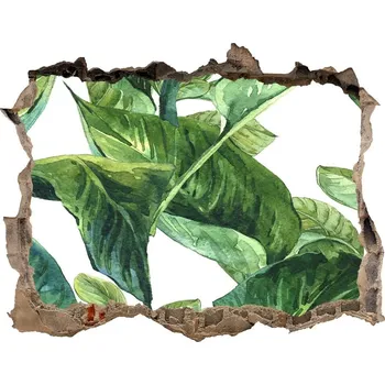 Fototapeta Díra 3D foto tapeta nálepka Listí