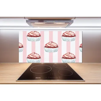 Obklad Skleněný panel do kuchynské linky Bábovky