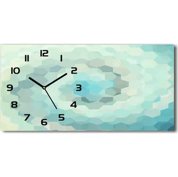 Hodiny Skleněné hodiny na stěnu tiché Abstrakce pozadí