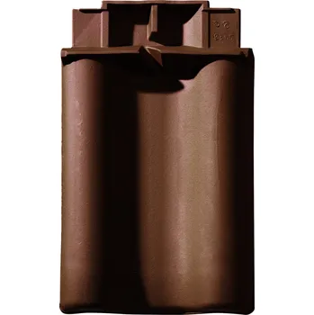 Střešní krytina TONDACH Sensaton 11 (Samba 11) HRANICE Taška připojení hřebene oboustranná ědá Amadeus Glazura