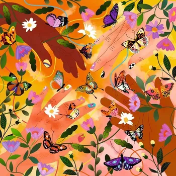 Puzzle Čtvercové puzzle Art & Soul: Festival květin