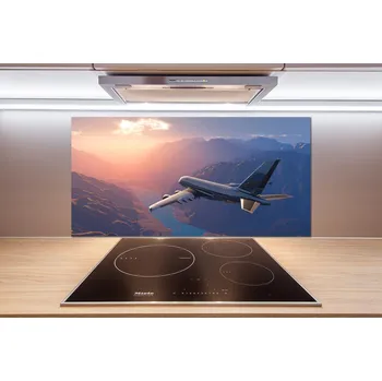 Obklad Skleněný panel do kuchyně Letadlo