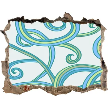 Fototapeta Fotoobraz díra na stěnu Abstraktní spirály