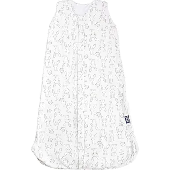 Kaarsgaren Letní 3D spací pytel 110 cm bambus smetanový zajíc