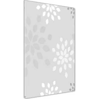 Obraz Vertikální Foto obraz fotografie na skle Květinový vzor