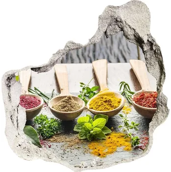 Fototapeta Nálepka 3D díra na zeď Barevné koření