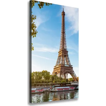 Obraz Vertikální Foto obraz na plátně Eiffelová věž Paříž