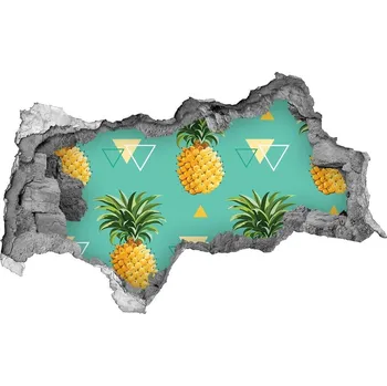 Fototapeta Samolepící nálepka beton Ananasy