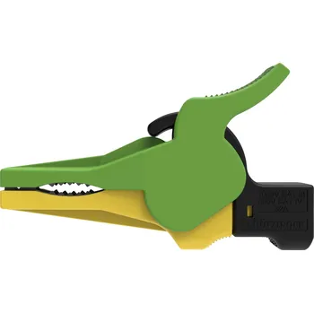 Krokosvorka Schützinger SAK 9230 Ni / GNGE bezpečnostní krokosvorka, zásuvka, zelenožlutá