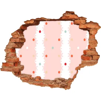 Fototapeta Fototapeta díra na zeď Barevné tečky pozadí