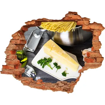 Fototapeta Samolepící nálepka Těstoviny s česnekem